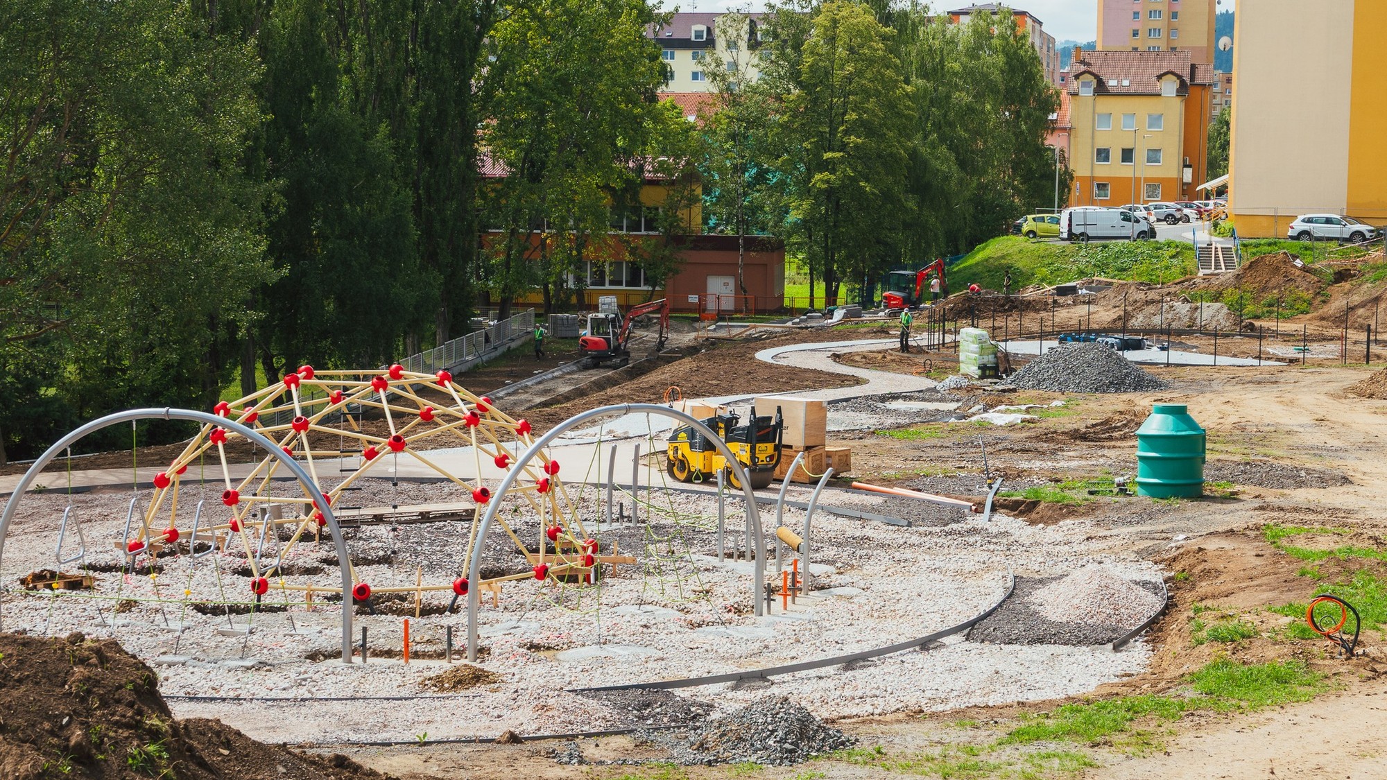 Výstavba nového parku na popradskom sídlisku Juh
