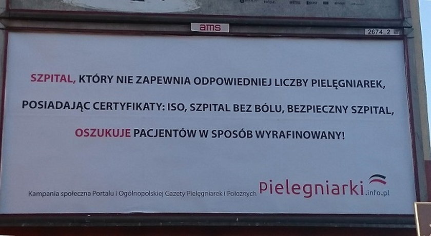 Pielęgniarki wołają o pomoc