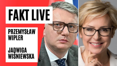 "Fakt LIVE". Gośćmi Przemysław Wipler i Jadwiga Wiśniewska