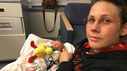 Szívszorító, drámai küzdelem: kiderült a terhes anyukáról, hogy agydaganata van – fotók