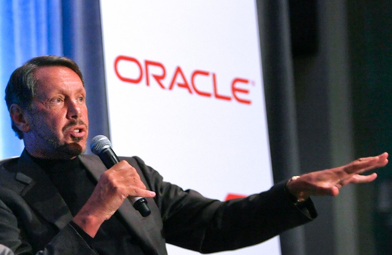 Larry Ellison z Oracle.
