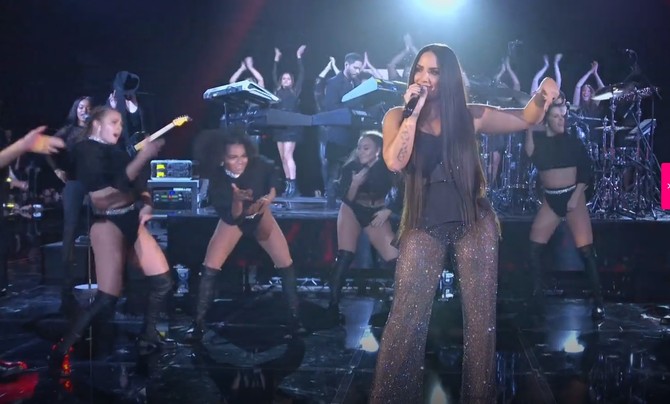 Demi Lovato na sceni