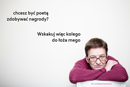 mem / Hipster prawica