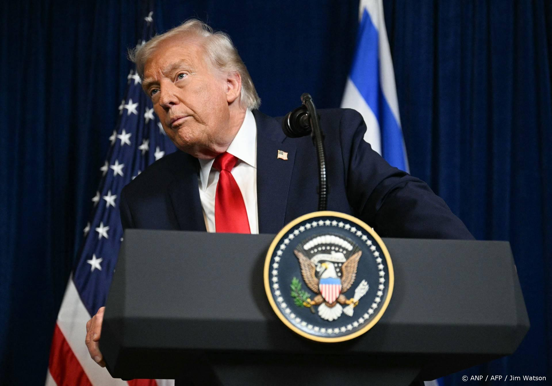 Trump dreigt Iran: VS staan paraat bij geweld tegen demonstranten