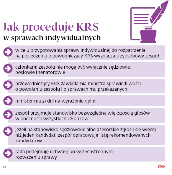 Jak proceduje KRS w sprawach indywidualnych