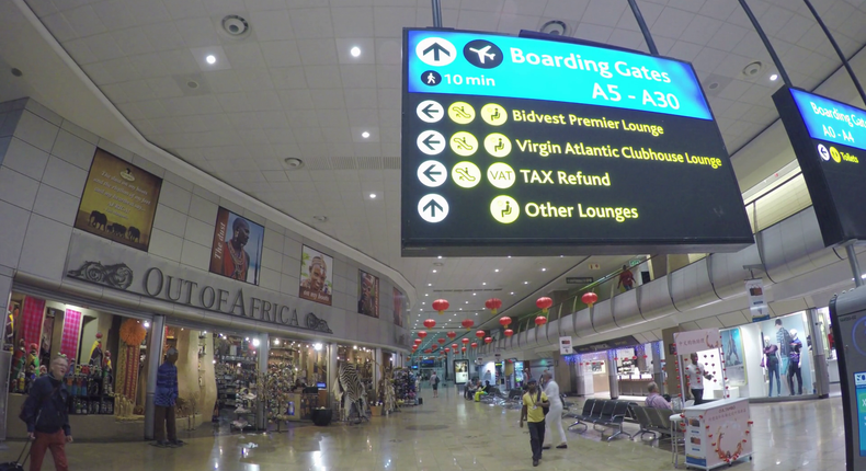 Johannesburg International Airport (Video Blocks)