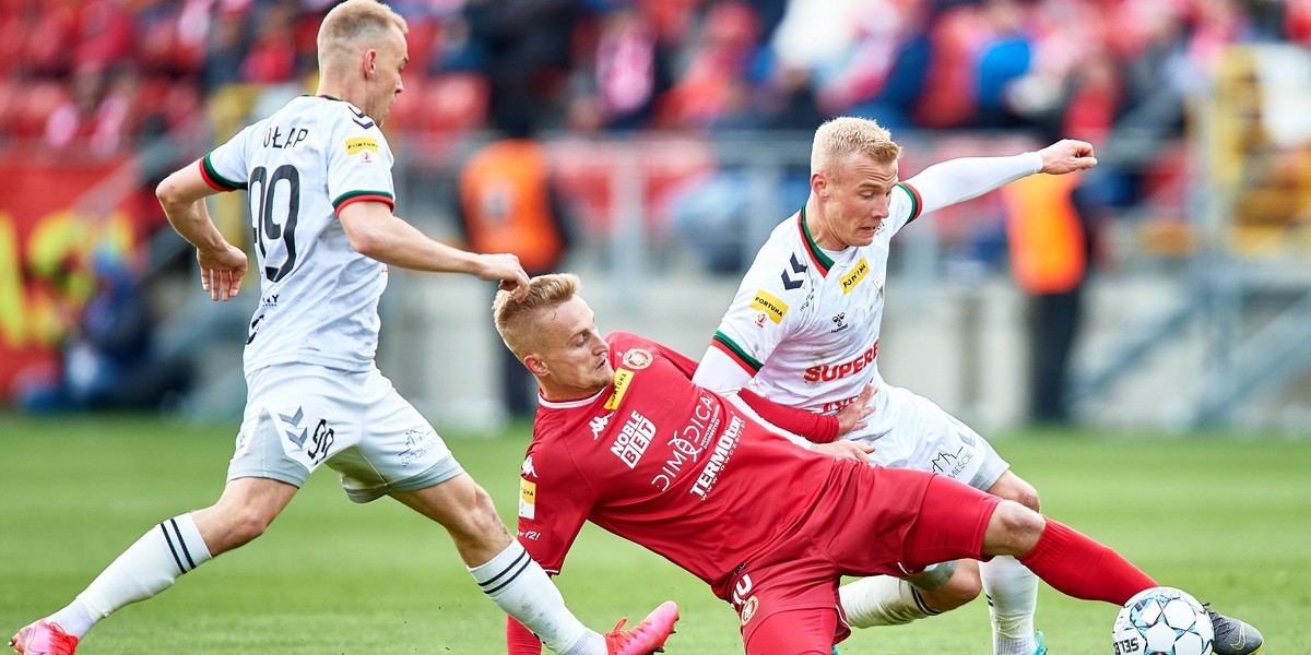 03.04.2022 WIDZEW LODZ - GKS TYCHY FORTUNA PIERWSZA LIGA PILKA NOZNA