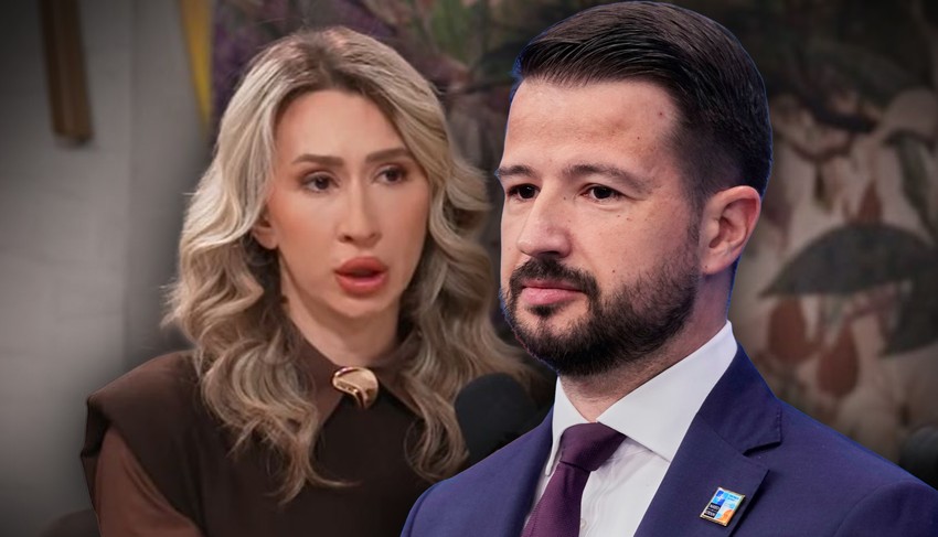 Mirjana Pajković i Jakov Milatović