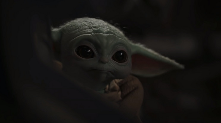 Baby Yoda legbukott, az aranyos zöld lény kéjes élvezettel falatozza kihalófélben lévő fajok tojásait / Fotó: Disney
