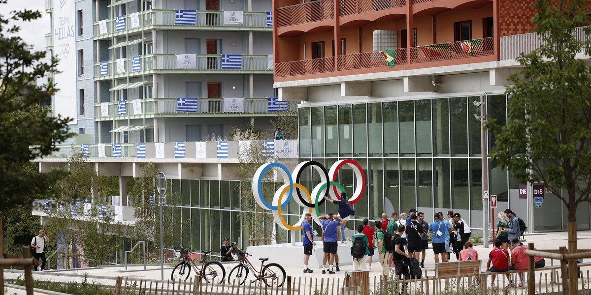 Wioska olimpijska w Paryżu.