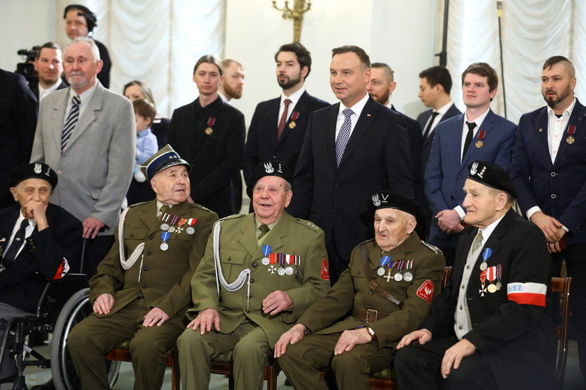 „Komuniści się was bali". Prezydent oddał hołd Wyklętym