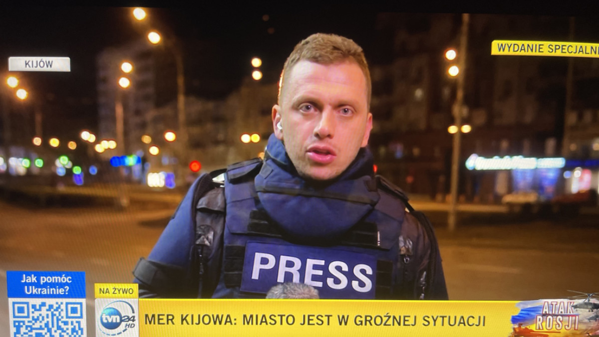 Inwazja Rosji na Ukrainę: Dywersanci udają Polaków. Dziennikarz TVN zatrzymany