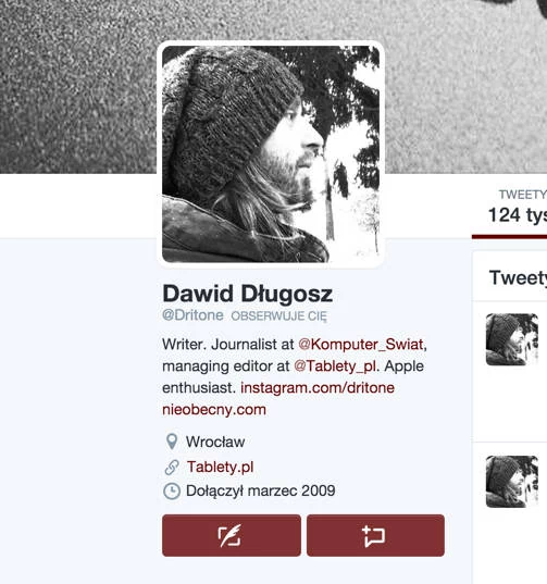 Twitter postanowił zastąpić obrazy tła na profilach użytkowników niebieskim kolorem