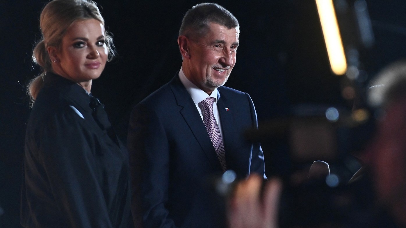 Monika Babišová, Andrej Babiš / 12. 1. 2023 v Prahe, pred prvým kolom volieb českého prezidenta