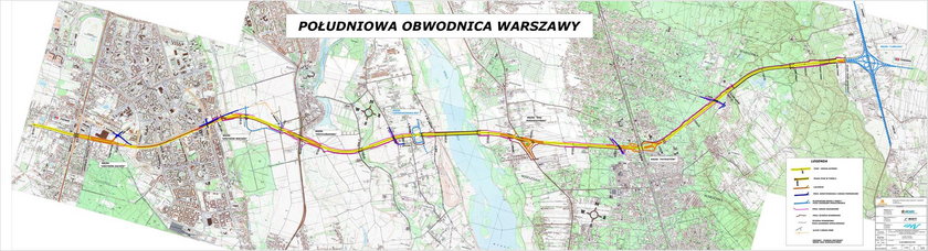 Rusza budowa Południowej Obwodnicy Warszawy