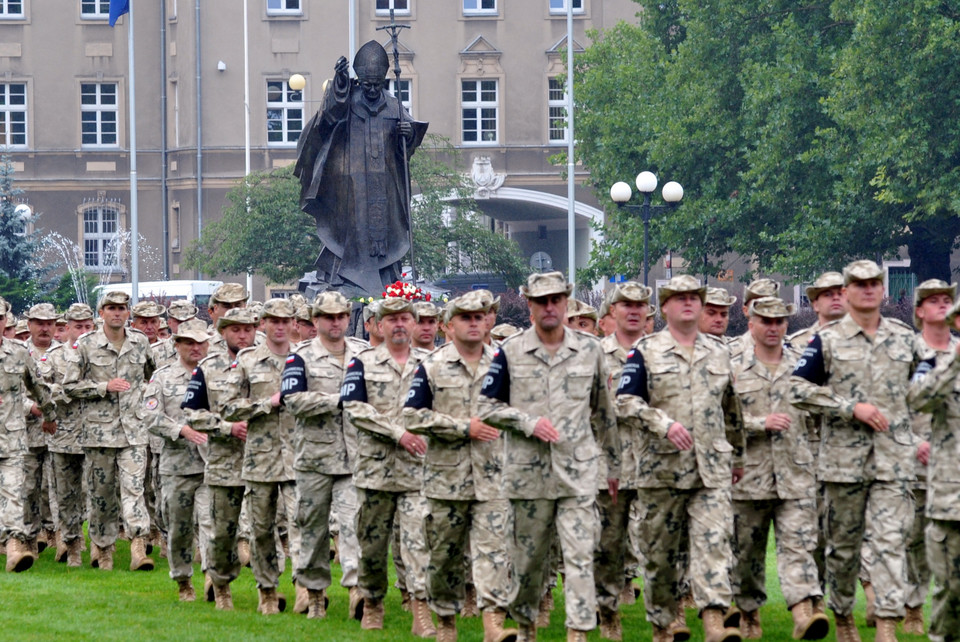 Pożegnanie XII zmiany Polskiego Kontyngentu Wojskowego w Afganistanie