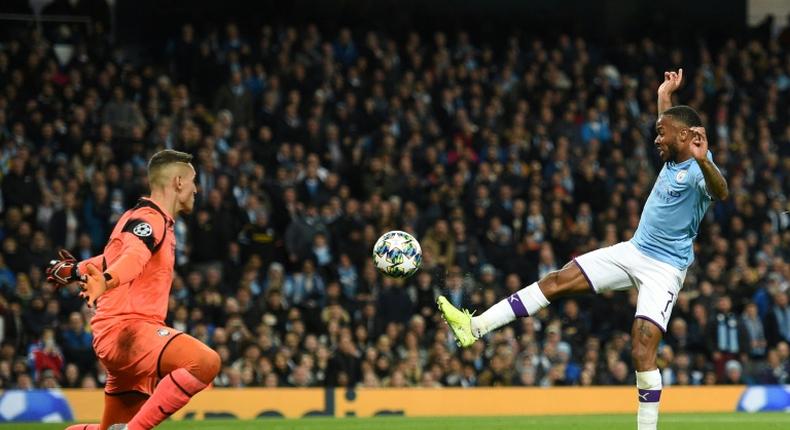 Manchester City's Raheem Sterling destroyed Atalanta with a hat-trick