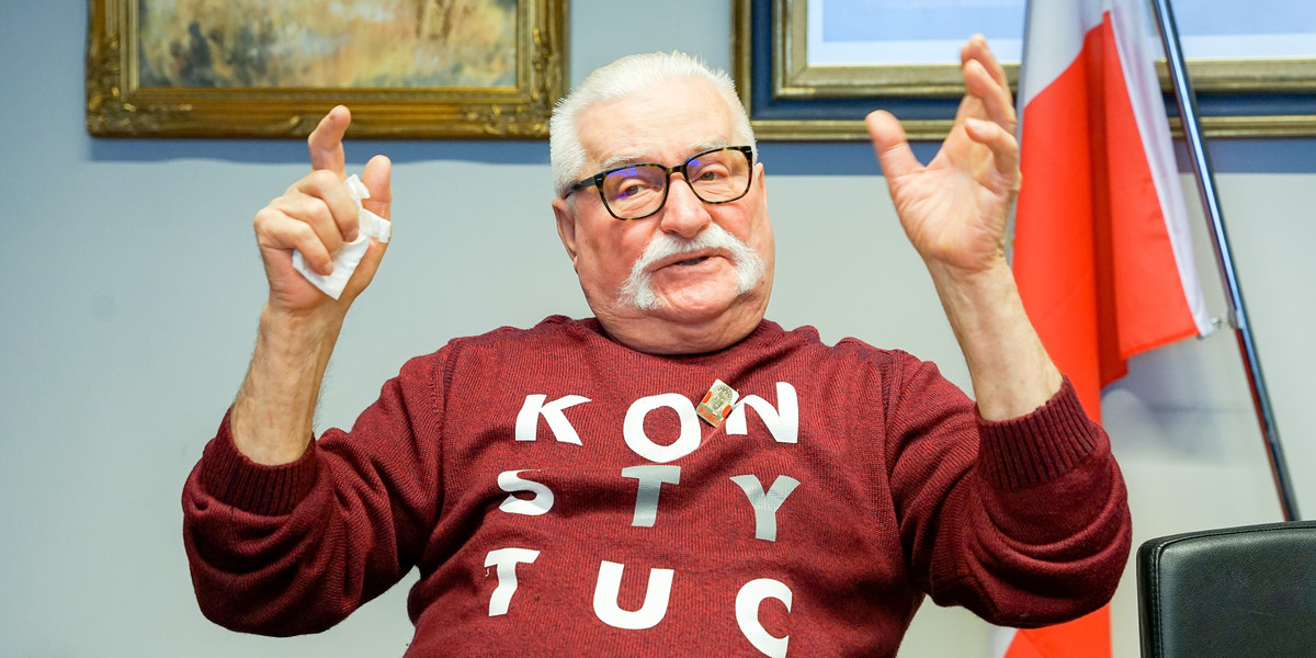 Lech Wałęsa skomentował akceptację KPO.