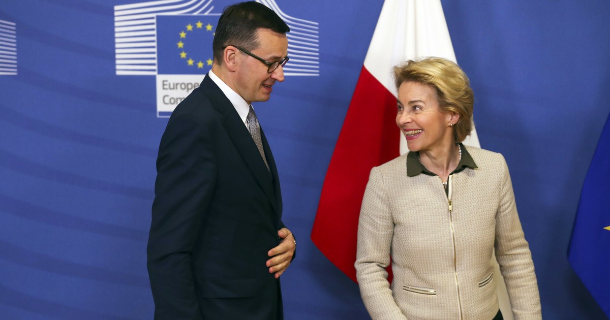 Van der Leyen en Varsovia.  ¿Día de destrucción para KPO?