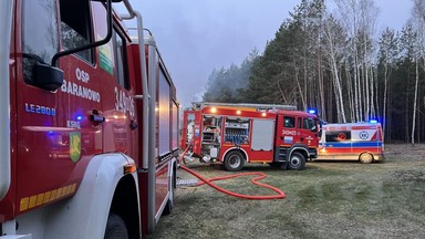 Rodzinna tragedia pod Ostrołęką. Matka i syn zginęli w pożarze