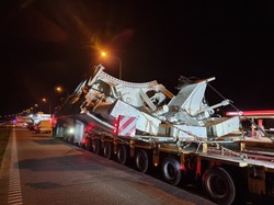 GDDKiA informuje: Przez Mazowsze przejedzie drugi transport maszyny TBM