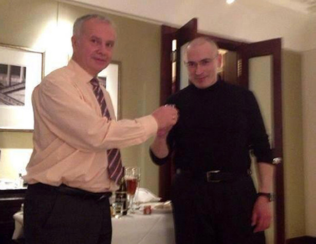 Chodorkowski wybrał symboliczne miejsce na pierwszą konferencję prasową