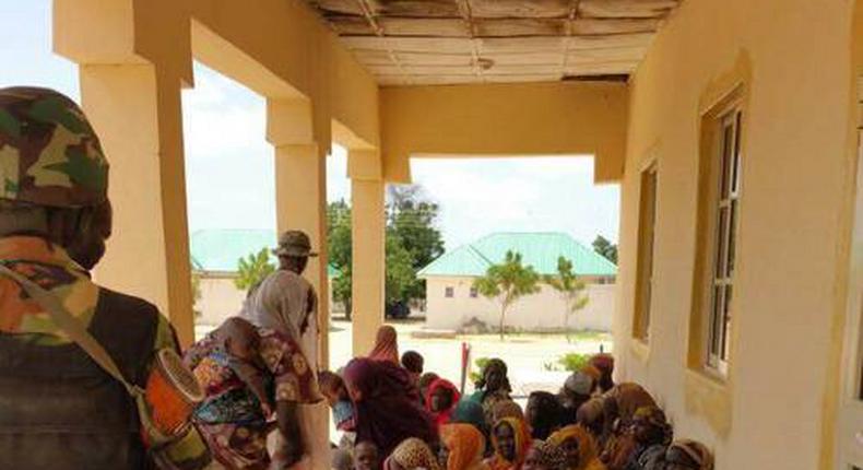 Some wives of Boko Haram members