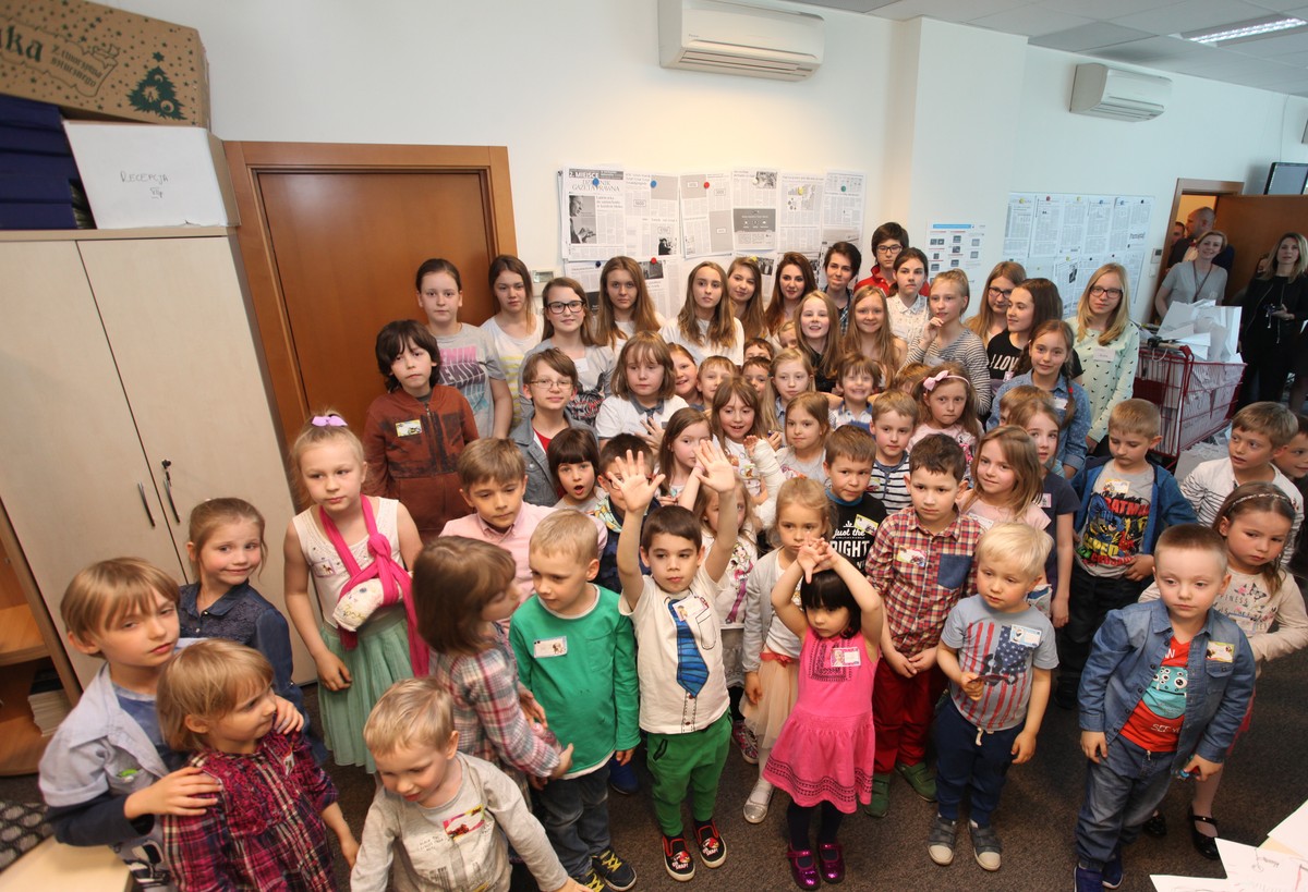 Dzień Dziecka w redakcji Dziennika Gazety Prawnej