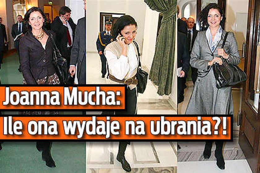 Joanna Mucha: Ile ona wydaje na ubrania?!