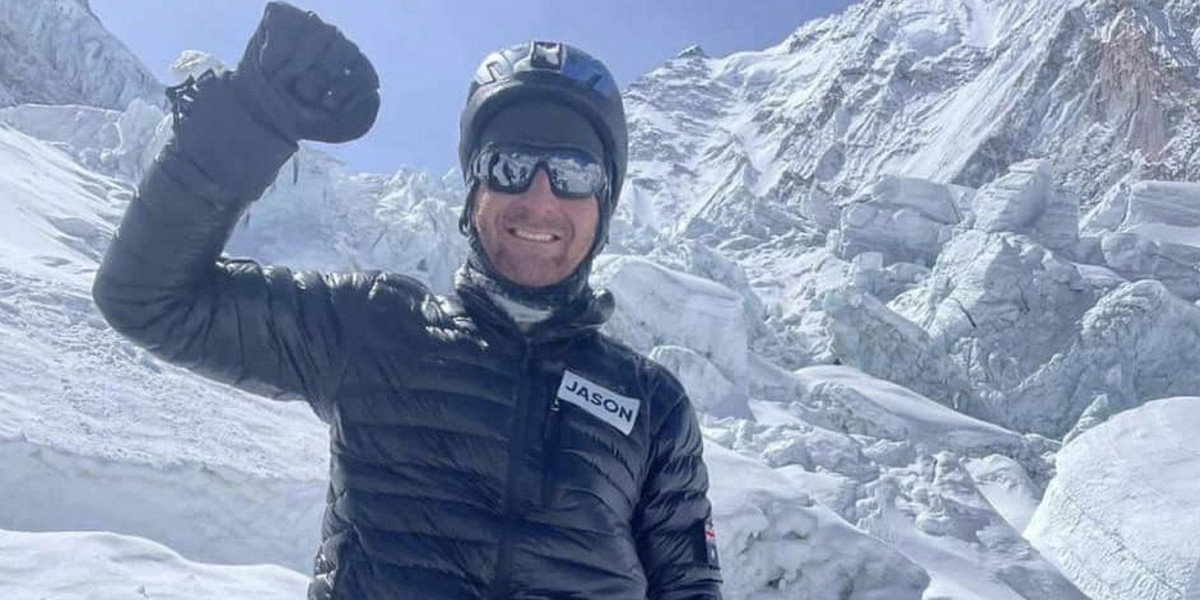 Jason Kennison zginął na Mount Everest.