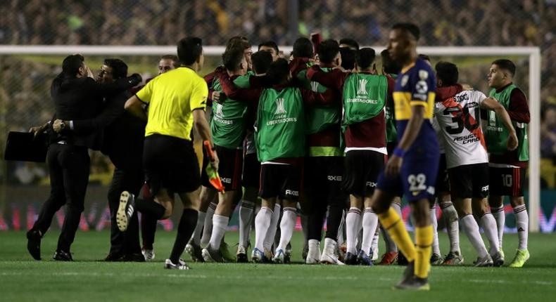 River Plate will play the winners of Wednesday's all-Brazilian clash between Flamengo and Gremio in the final in Santiago next month