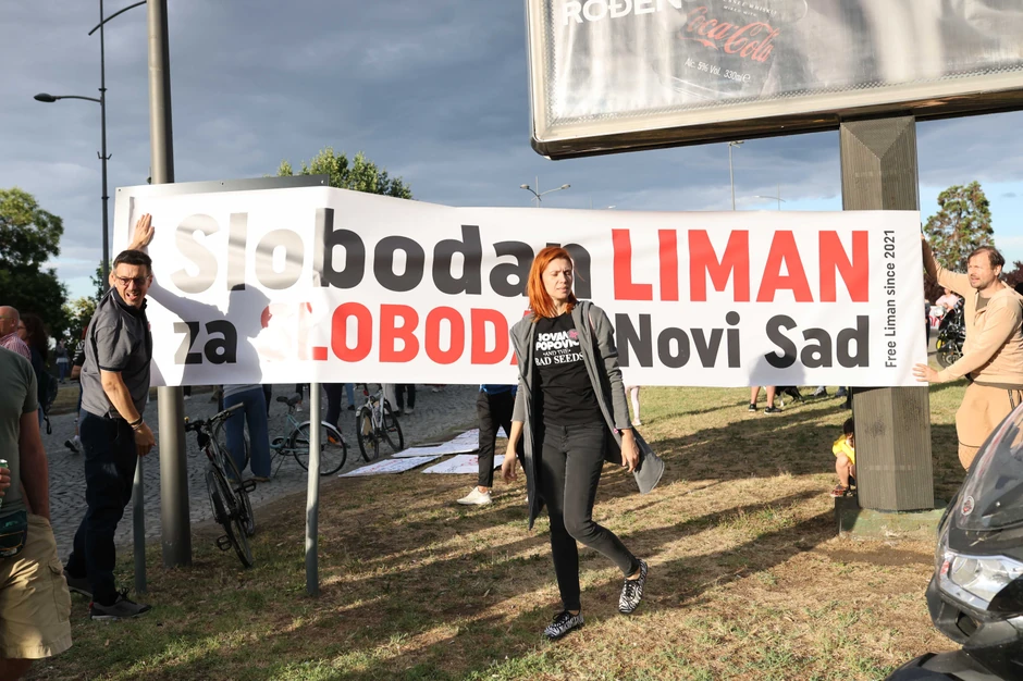 novi sad protest blokada