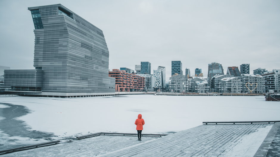 Zima w Oslo