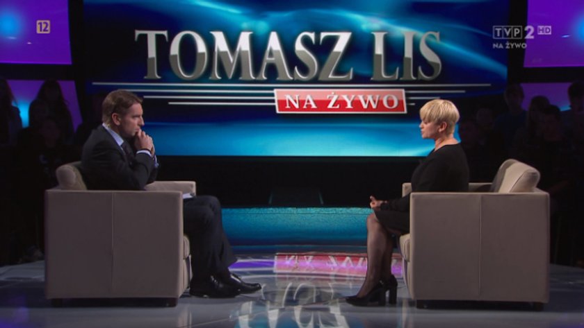 Katarzyna Figura i Tomasz Lis