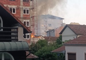 Požar u centru Čačka