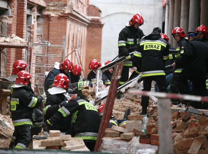 Robotnik zginął na budowie galerii handlowej w Białymstoku