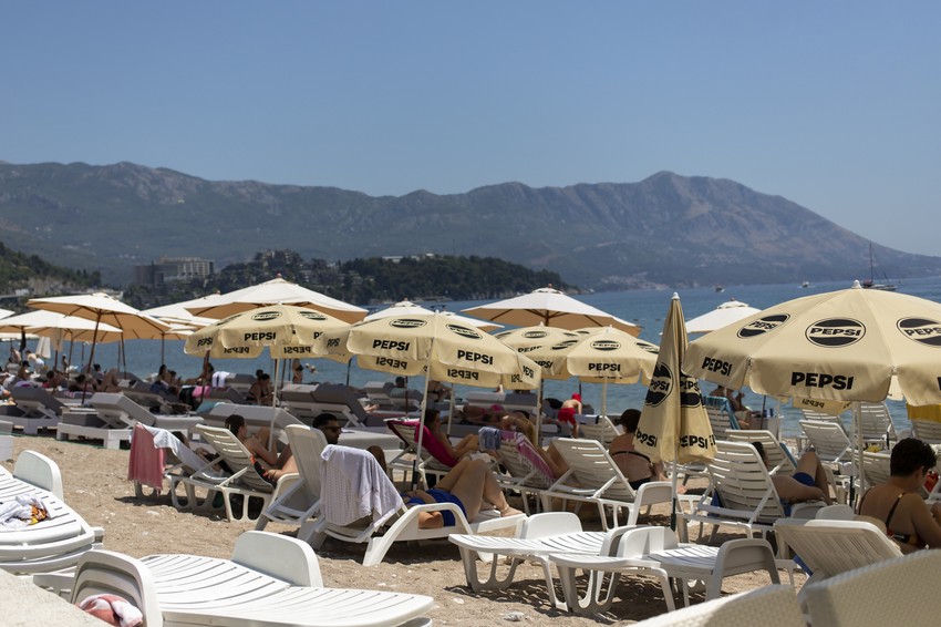 Plaža, Crna Gora