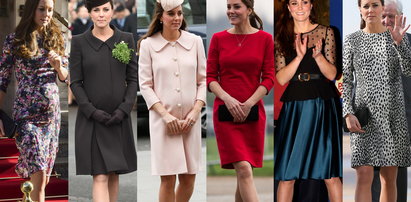 Wiemy ile kosztowała ciążowa garderoba księżnej Kate!