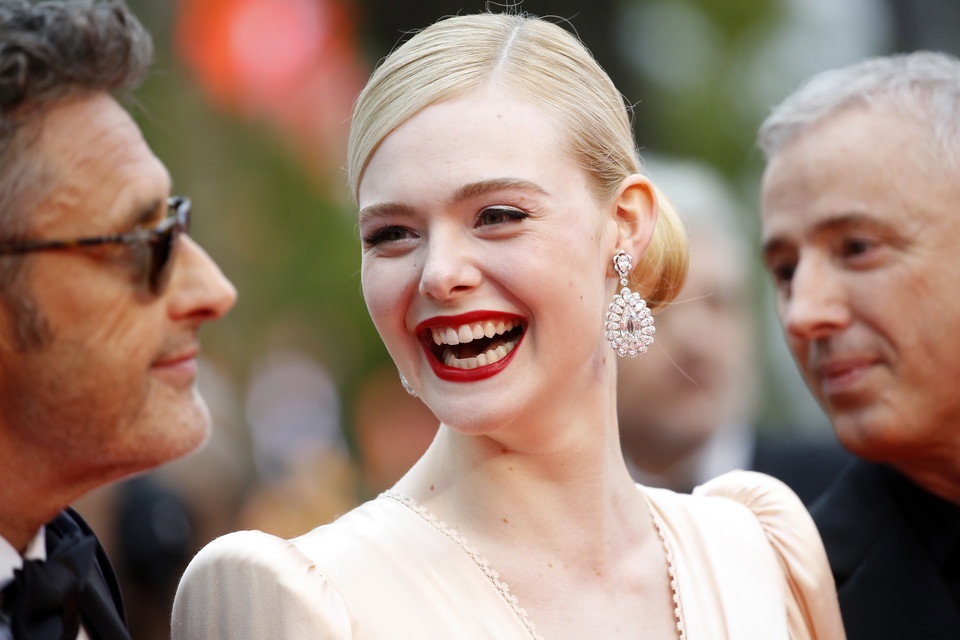 Elle Fanning i Paweł Pawlikowski