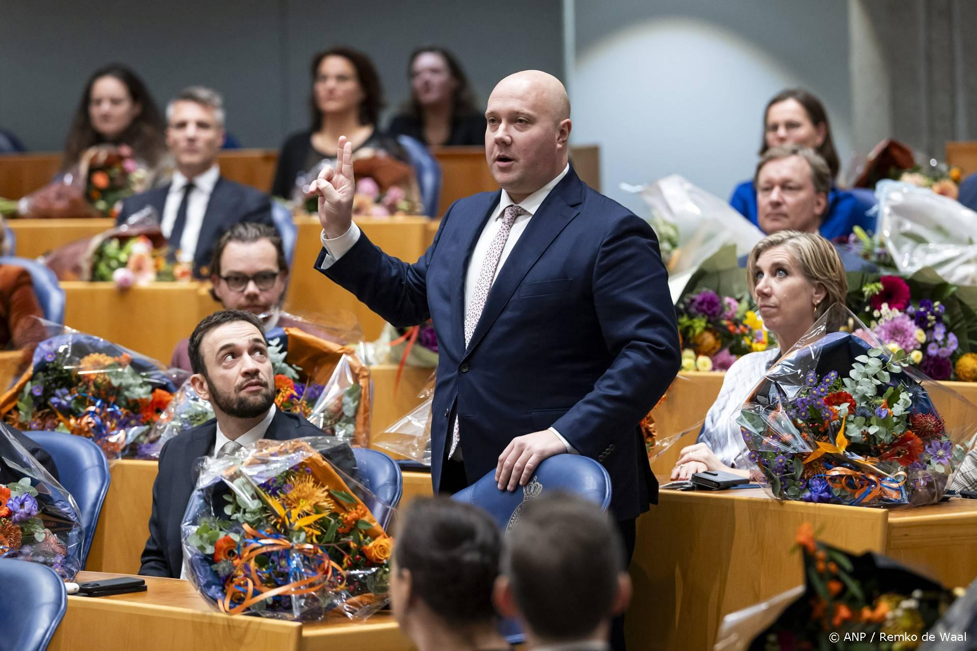Nieuwe Tweede Kamer is beëdigd: zeven ministers krijgen een dubbelfunctie
