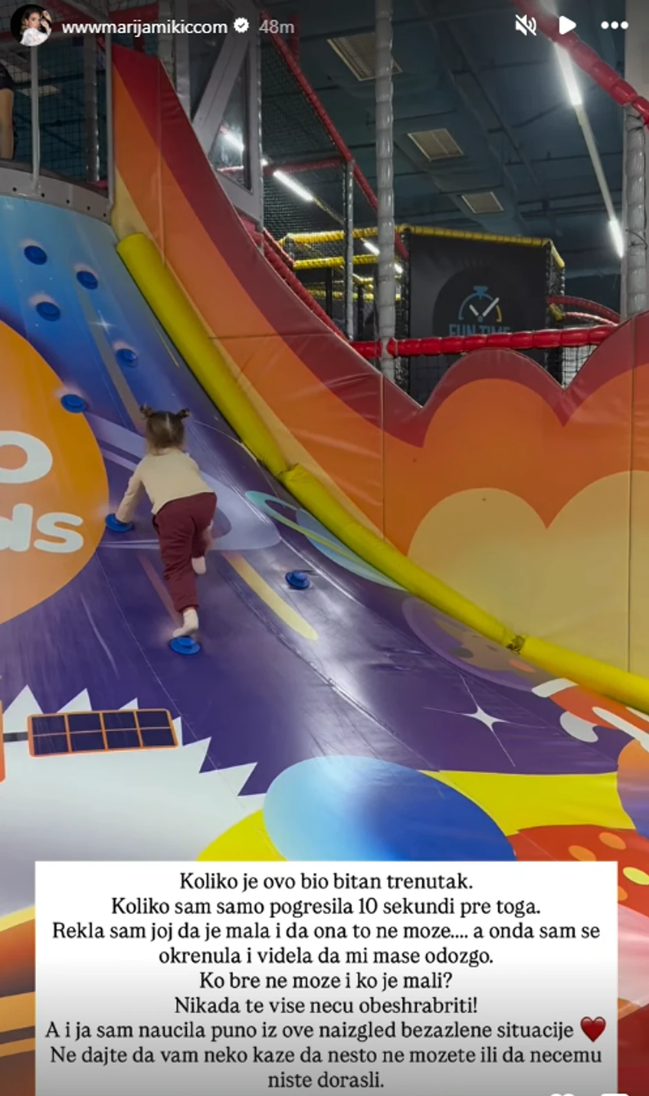 Marija Mikić objava