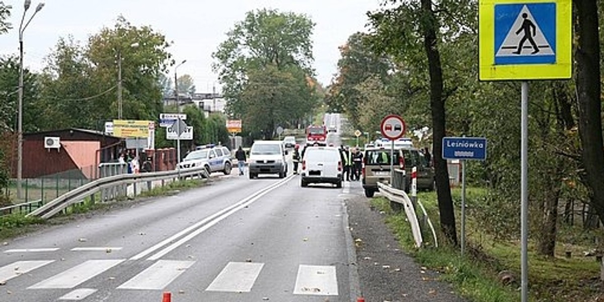 Kierująca potrąciła dwóch chłopców w miejscowości Kozy Gaje