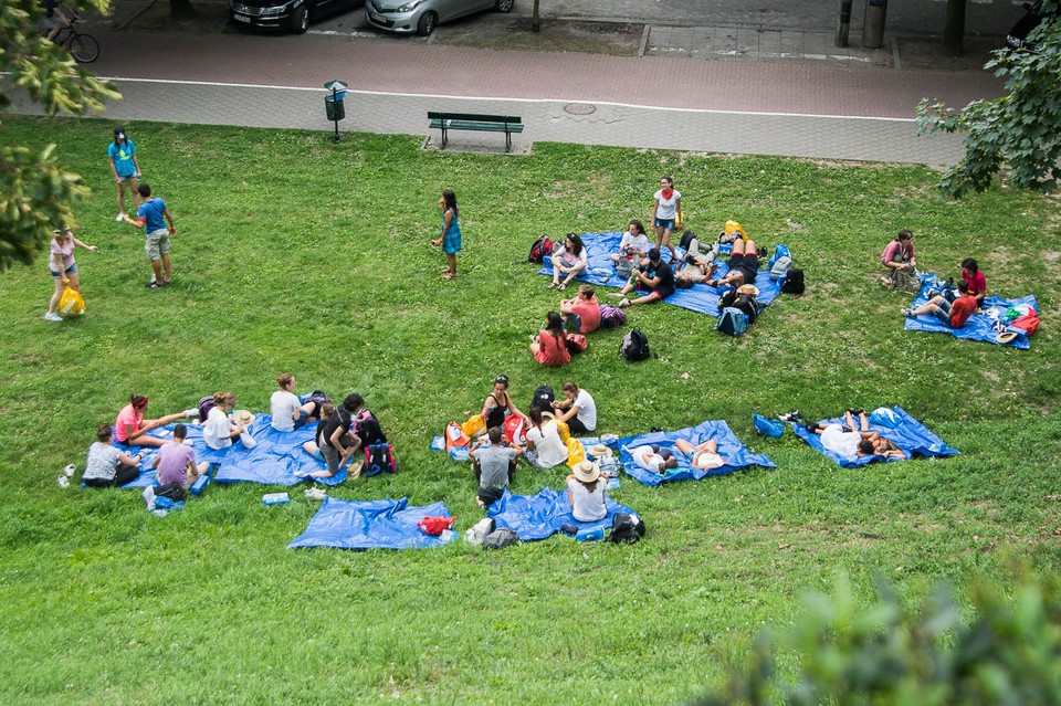 Pielgrzymi przyjechali do Krakowa na Światowe Dni Młodzieży