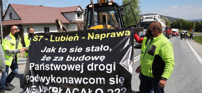 Skandal na budowie zakopianki. "GDDKiA nie zapłaciła"