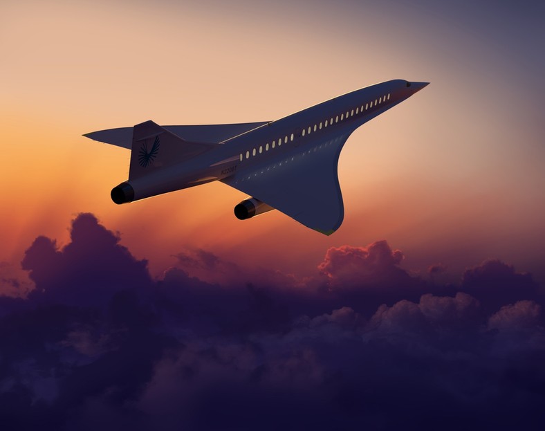 Samolot naddźwiękowy Overture od Boom Supersonic