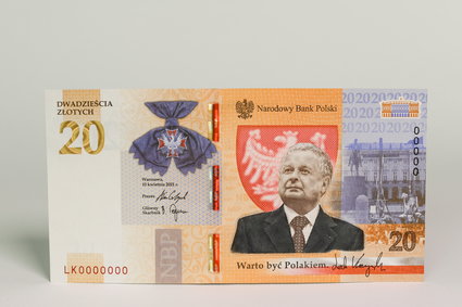 Banknot z Lechem Kaczyńskim nagrodzony. NBP wyróżniony obok banków z Omanu i Malawi