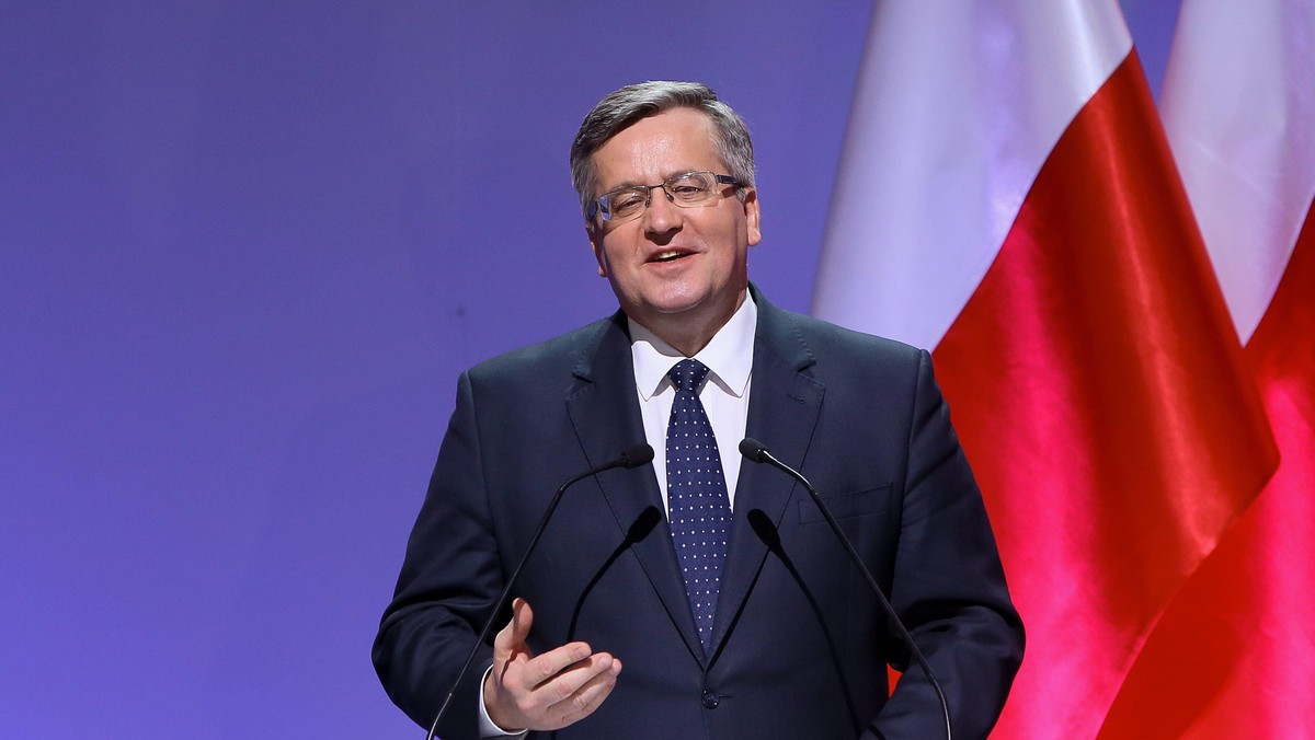 Prezydent Bronisław Komorowski