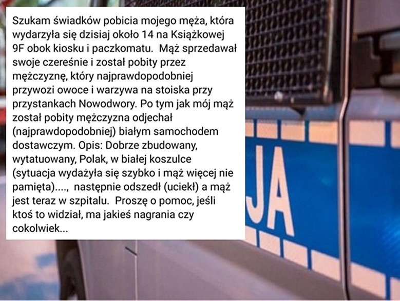 źródło: Polska Policja i facebookowy wpis