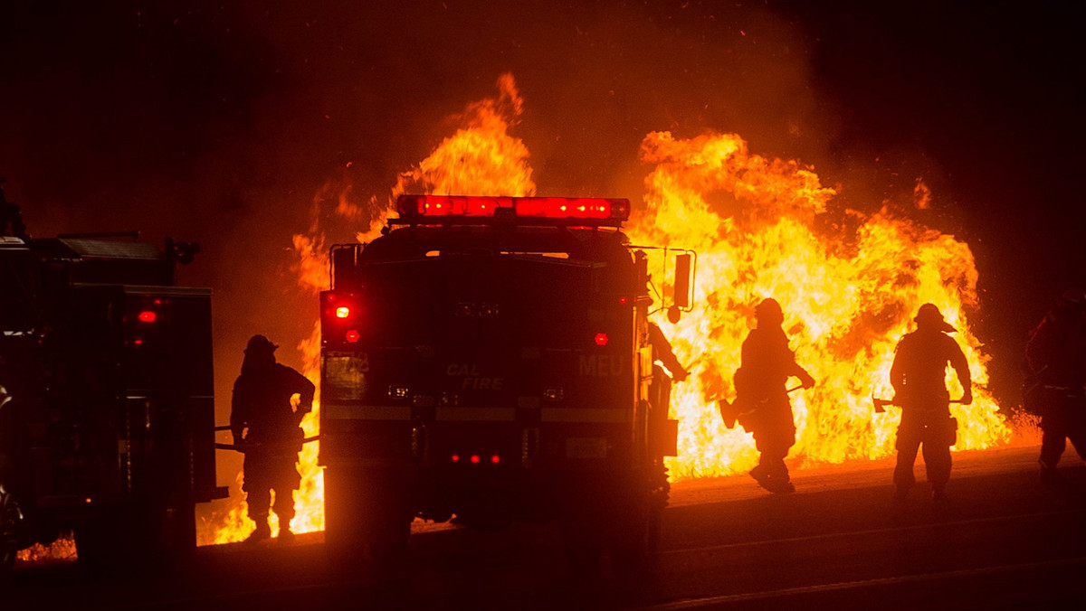 USA CALIFORNIA WILD FIRE  (California wildfire in Lake County)