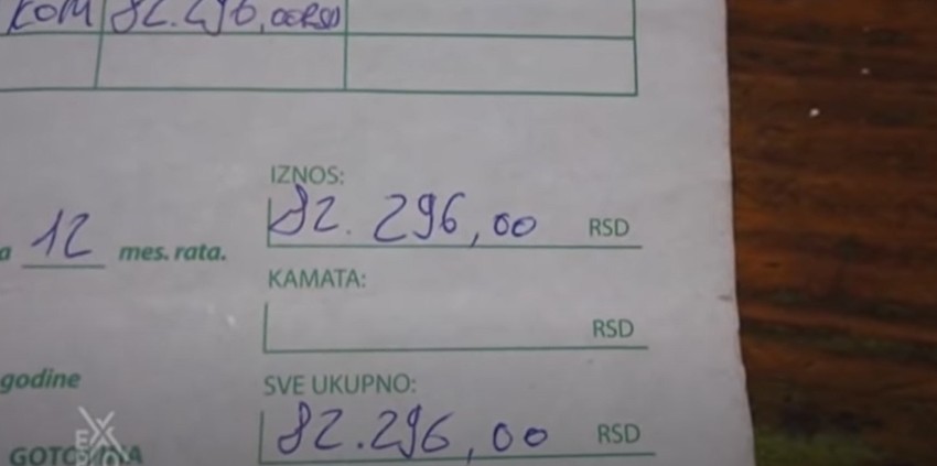 Račun za čudotvorni dušek